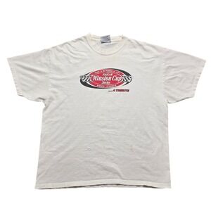 VTG Chase Authentics NASCAR T-Shirt Mens L White Winston Cup Series Tribute 2003